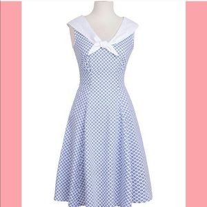 Heart of Haute retro “Hello Sailor” pinup dress